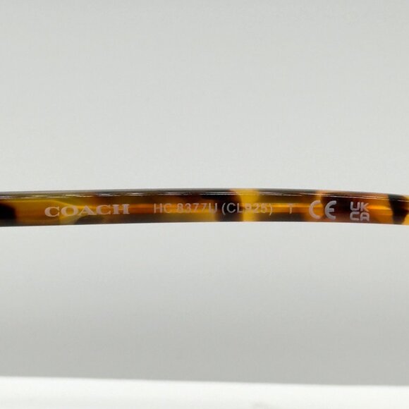 Coach Sunglasses HC8377U CL925 577613 Honey Tortoise Black Gradient Women's Case - Picture 8 of 11
